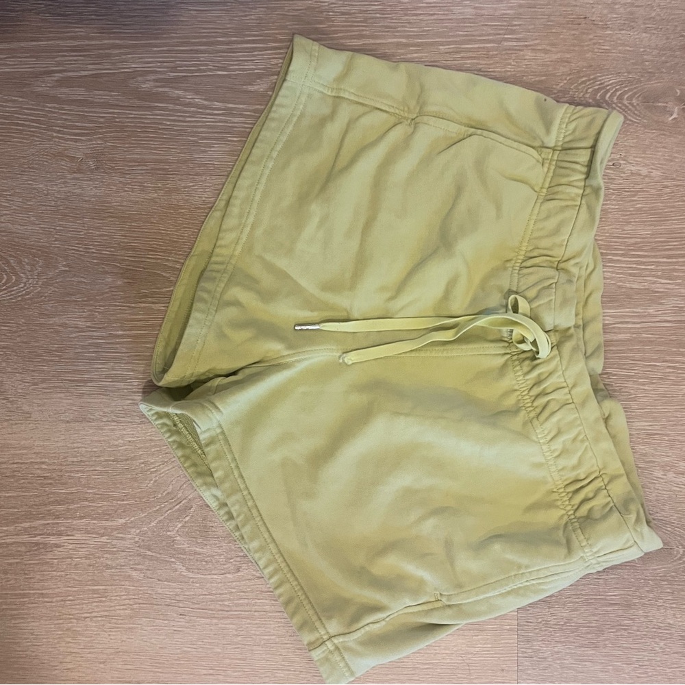 Light green/yellow Women's Athletic Shorts